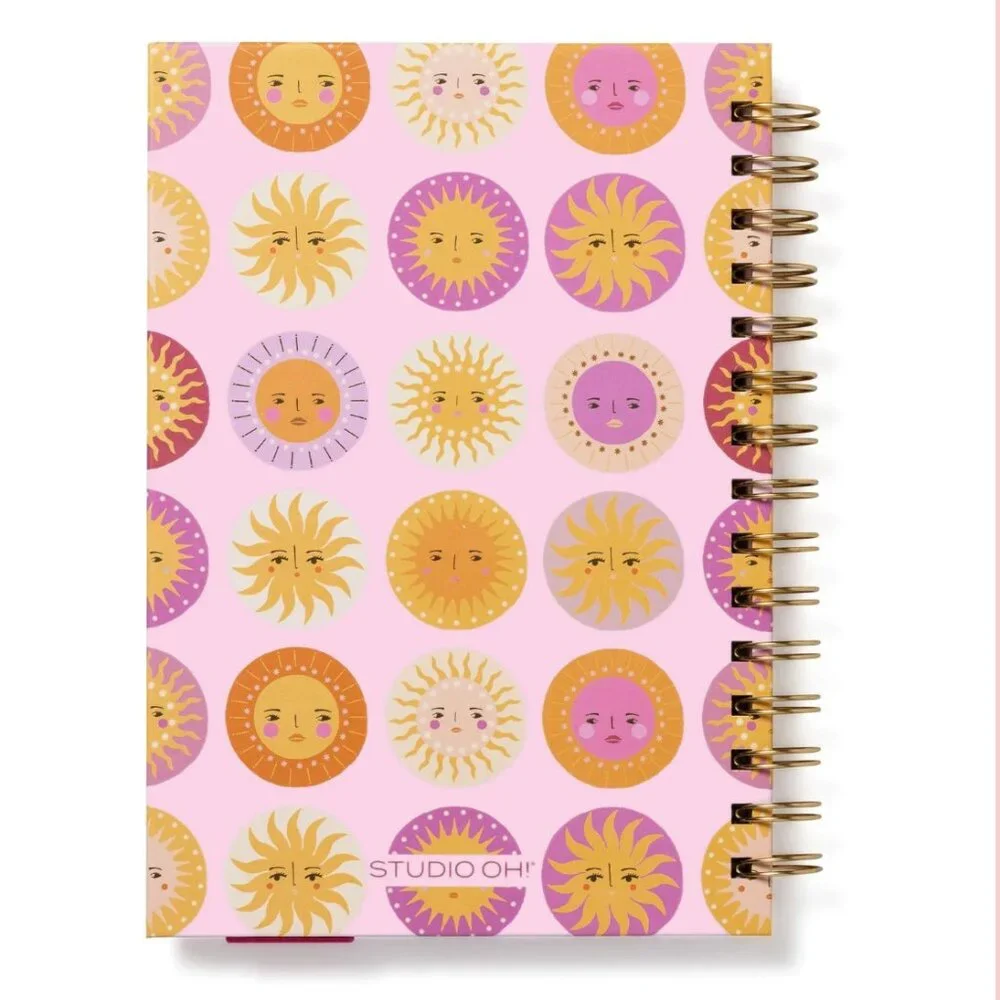 Studio Oh On the Sunny Side Oliver Notebook with Pen Pocket